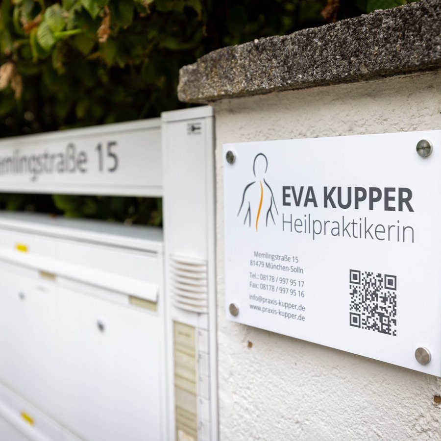 galerie-7 Einblick in die Praxis-Räume von Eva Kupper in München